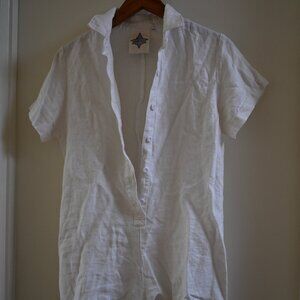 Jungmaven hemp white romper size M